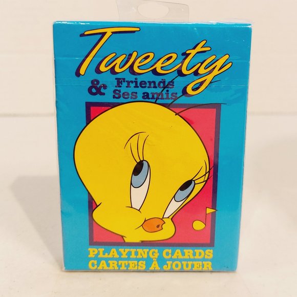 Vtg 1994 Tweety and Friends Playing Cards- new old stock - Picture 1 of 2
